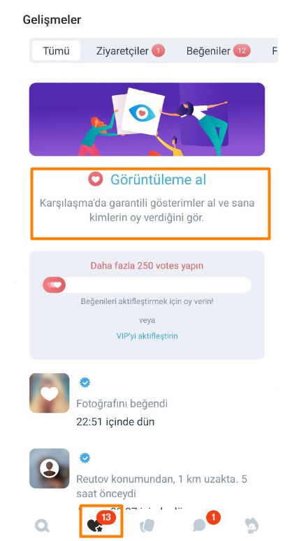 Garantili gösterimler nasıl alınır?